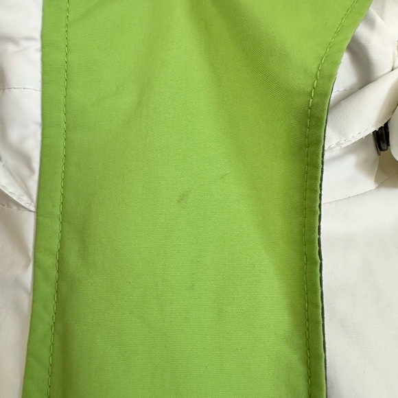 Columbia Women’s Winter Hooded Jacket Waterproof  Green & White Size Medium - Picture 11 of 16